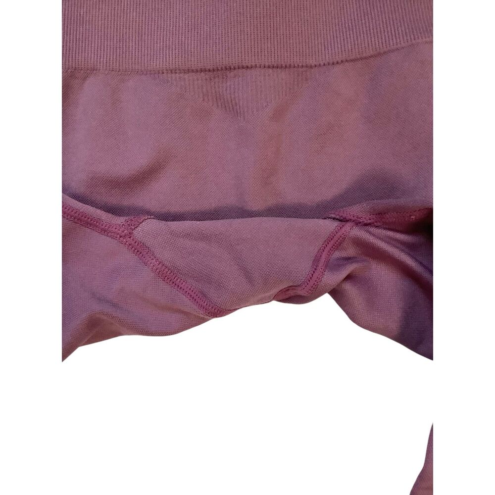 Gymshark Energy Seamless Leggings Purple Pink High Waisted Cutout Details - Picture 4 of 6